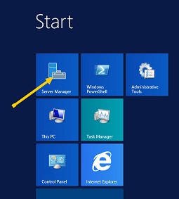 Windows Server 2012 R 2 Server Manager Selection